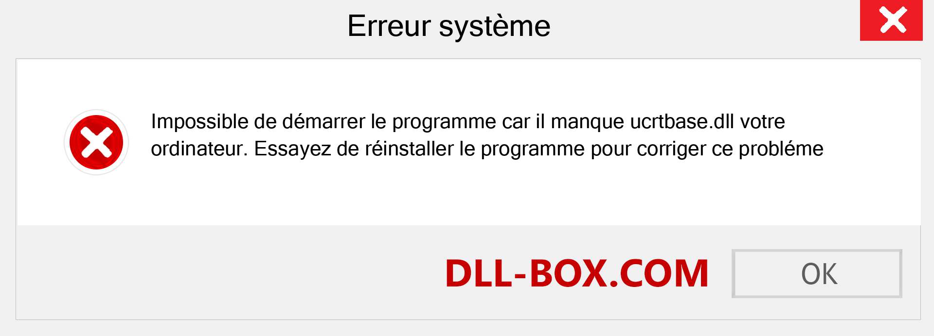 Le fichier ucrtbase.dll est manquant ?. Télécharger pour Windows 7, 8, 10 - Correction de l'erreur manquante ucrtbase dll sur Windows, photos, images